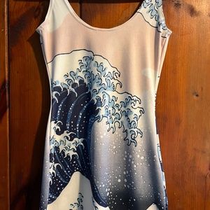 Black milk great wave dress small